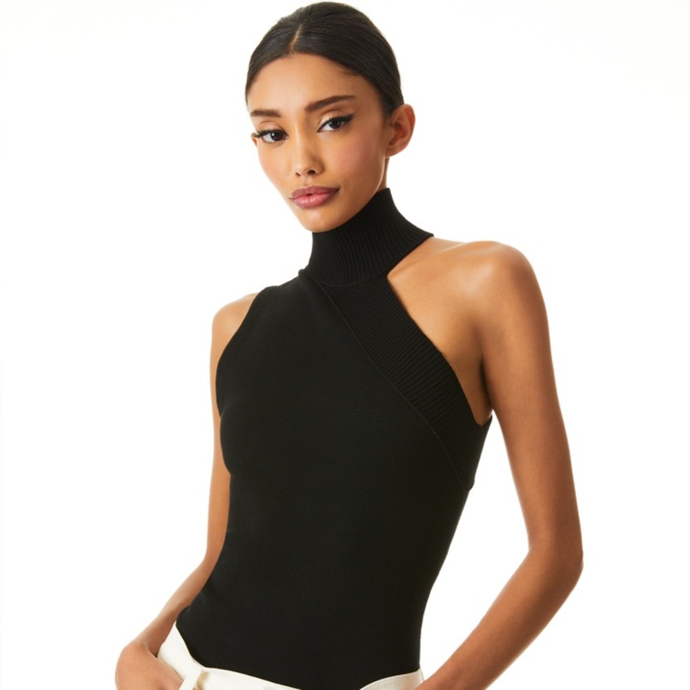 Alice + Olivia Kiki Cut-Out Tank